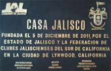 Apertura de la Casa Jalisco 2011