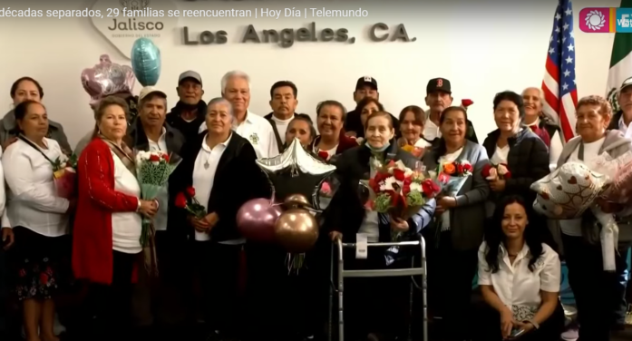 Reencuentor de 29 Familias en Los Angeles